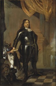 Retrato del rey Carlos X Gustavo de Suecia (1622-1660) de Abraham Wuchters