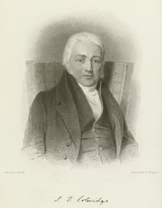 Samuel Taylor Coleridge de Abraham after Wivell