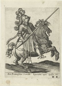 lancero francés de Abraham de Bruyn (attributed to)