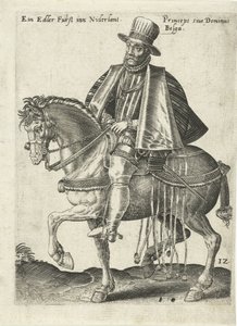 Príncipe holandés a caballo