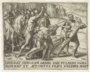 Los ancianos son llevados Historia de Susanna (título de la serie) de Abraham de Bruyn