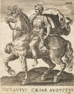 Octavio César Augusto de Doce Césares a Caballo, ca. 1565-1587