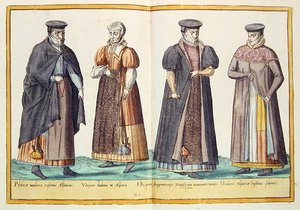 Trajes del siglo XVI de 