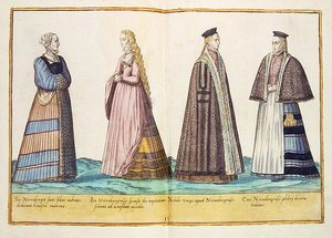 Trajes del siglo XVI de 