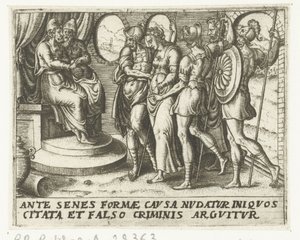 Susana ante los jueces Historia de Susanna (título de la serie) de Abraham de Bruyn