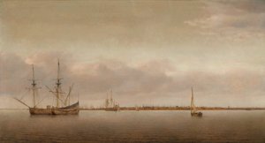 Vista de Hoorn de Abraham de Verwer