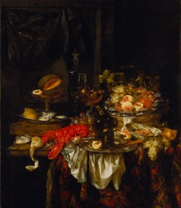 Bodegón de banquete de Abraham van Beyeren