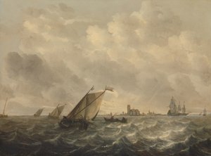 Vista del río de Abraham van Beyeren