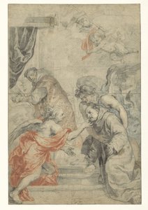 La comunión de San Buenaventura de Abraham van Diepenbeeck