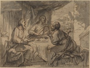 Cena en Emaús de Abraham van Diepenbeeck