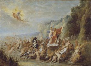 El triunfo de Neptuno y Anfitrite de Abraham van Diepenbeeck