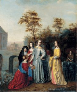 El hallazgo de Moisés de Abraham van Dyck