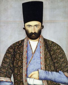 Retrato de Imad al Daulah, Imam Quli Khan, c.1855-1860 de Abul Hassan Ghaffari