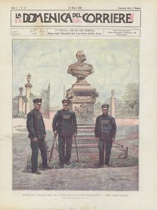 Apertura de la Casa para Veteranos en Turate (Saronno), los Tres Primeros Huéspedes de Achille Beltrame
