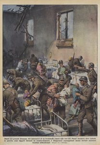Niños en el gran drama de Achille Beltrame