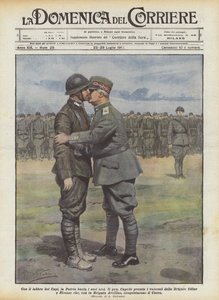 Con los labios de los Jefes, la Patria besa a sus héroes