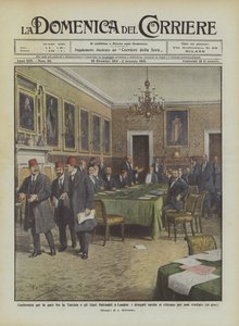 Conferencia de paz entre Turquía y los Estados Balcánicos en Londres, los delegados turcos