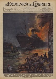 Llegada dramática de Achille Beltrame