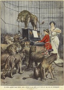 Emma Destinn canta en una jaula de leones en Berlín