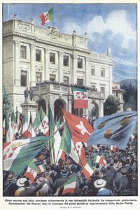 Fiume proclama solemnemente una vez más su indomable italianidad