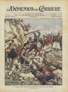 Entre búlgaros y griegos, una banda búlgara masacrada por bandas griegas cerca de Salónica de Achille Beltrame