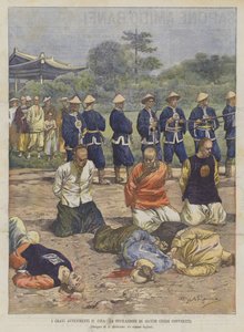 Los graves acontecimientos en China, la ejecución de algunos chinos convertidos