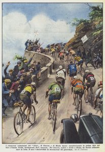 Los clamorosos entusiasmos de los aficionados de Guerra y de Binda caracterizaron la primera fase del Giro de Italia