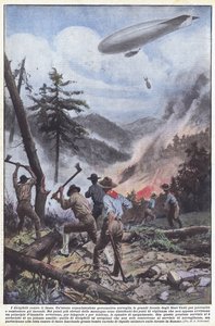 Los dirigibles contra el fuego