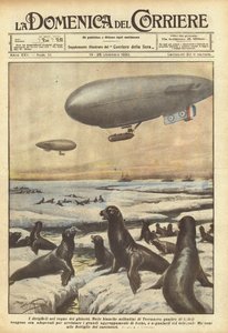 Los dirigibles en el reino de los hielos
