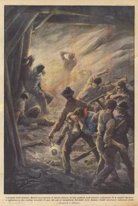 Los dramas de las minas de Achille Beltrame