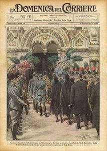 Los solemnes funerales de la ex-Soberana de Montenegro