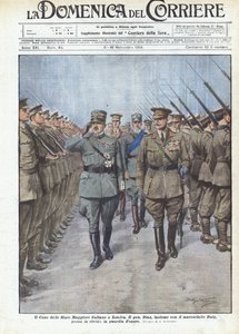 El Jefe del Estado Mayor italiano en Londres de Achille Beltrame