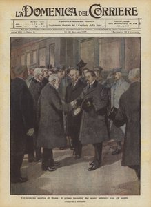 El encuentro histórico de Roma, la primera reunión de nuestros ministros con los invitados de Achille Beltrame