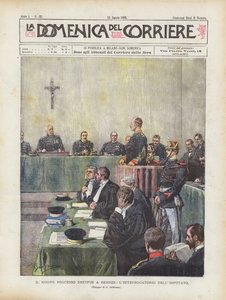 El nuevo proceso Dreyfus en Rennes, el interrogatorio del acusado