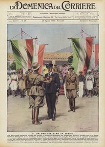 El valor italiano en África de Achille Beltrame