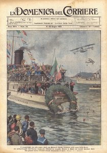 El conmovedor rito en la tumba ideal del Marinero Desconocido, celebrado en las aguas de La Spezia