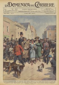 El desfile de los fenómenos vivientes de Achille Beltrame