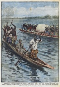 El futuro jefe de la nación dominadora de los mares, el Príncipe de Gales, en la visita a África de Achille Beltrame