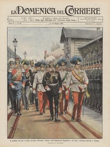 El jubileo del más viejo soberano de Europa, la llegada del Emperador Guillermo y de todos