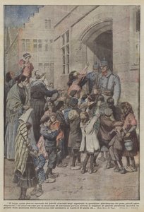 El largo cortejo siempre creciente de los pequeños niños belgas