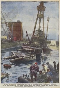 El mar que devuelve un barco después de siete años de Achille Beltrame