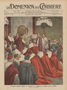 El solemne consistorio público, la ceremonia de imposición de sombreros a los nuevos cardenales