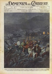 El terror en el valle de San Francisquito, en California de Achille Beltrame