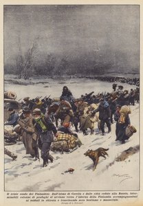 El triste éxodo de los finlandeses