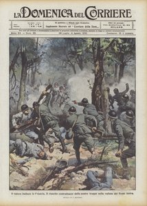 El valor italiano en Francia de Achille Beltrame