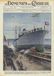 El lanzamiento de un crucero