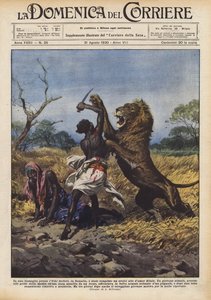En un matorral cerca del Uebi Scebeli, en Somalia, se realizó un heroico acto de amor filial de Achille Beltrame