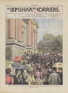 Inauguración de la Exposición Internacional Artística de Venecia (24 de abril)