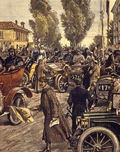 Carrera internacional de resistencia de coches, 27 de mayo de Achille Beltrame