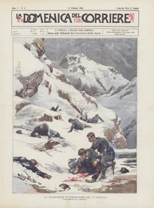 La Catástrofe de Sommafiume del 25 de Enero
